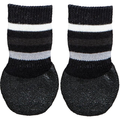 Trixie Dog Socks XL Black 2 Pack