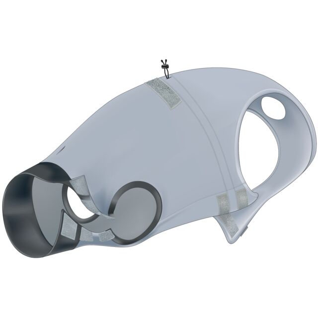 Protective Body XS 25cm Grey