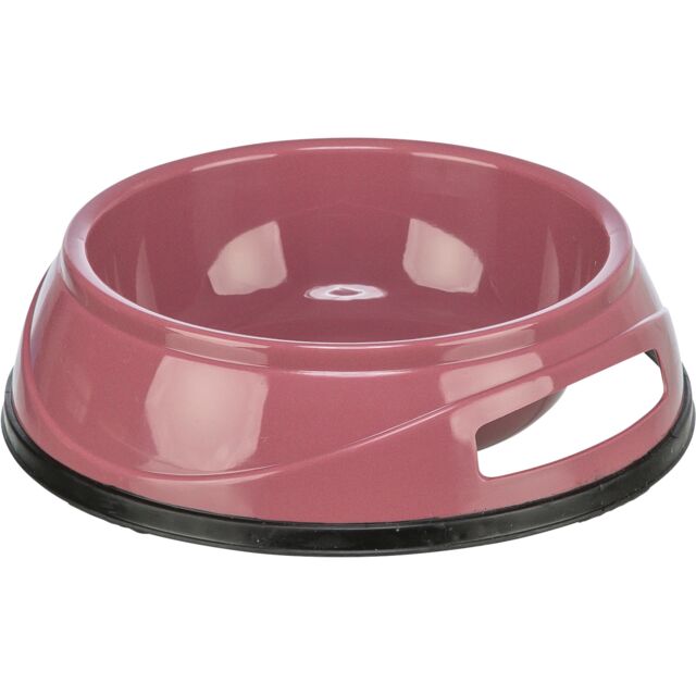 Trixie Plastic Bowl Rubber Base 0.75L 16cm
