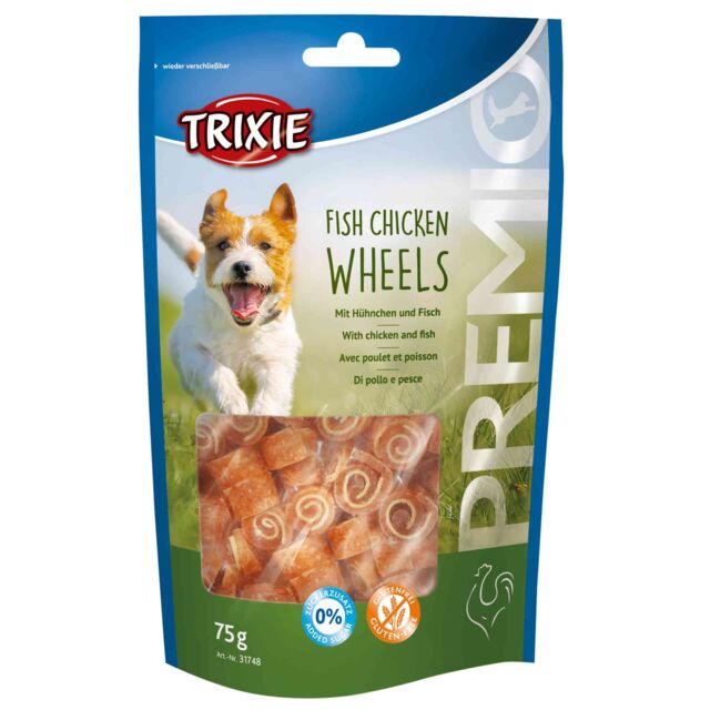 Premio Fish Chicken Wheels 75g