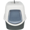 Vico Cat Litter Tray with Hood Dark & Light Grey