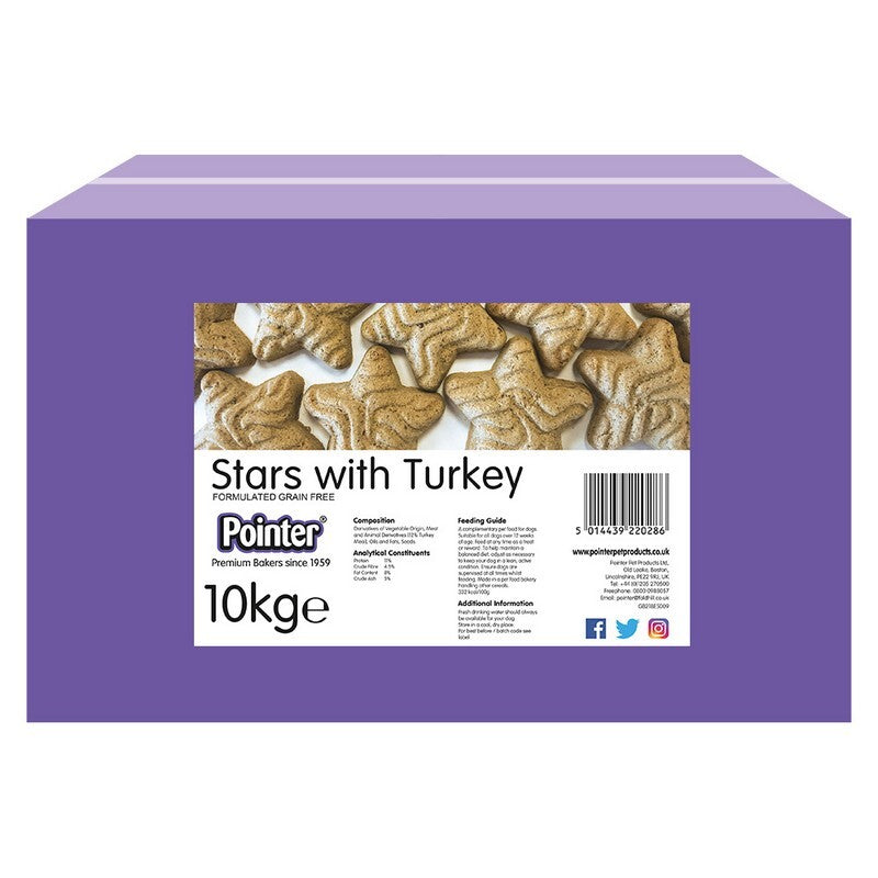 Pointer Stars with Turkey 10kg