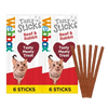Webbox Cats Delight Tasty Cat Beef & Rabbit 6 Stick