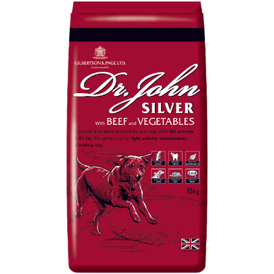 Dr Johns Silver Beef and Vegetables 15kg