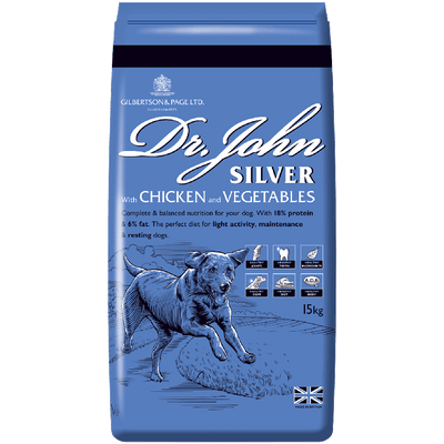 Dr Johns Silver Chicken and Vegetables 15kg