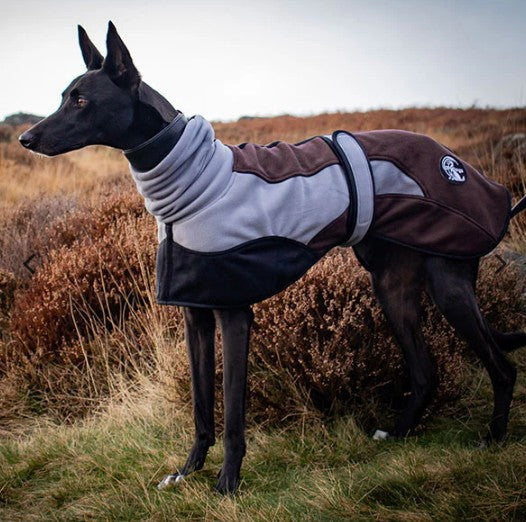 Dry Dogs Snoody Double-Fleece Sighthound Coat