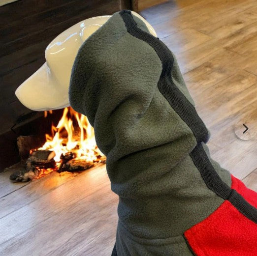 Dry Dogs Snoody Double-Fleece Sighthound Coat