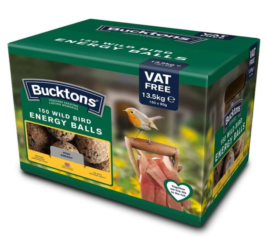 Bucktons Energy Balls 150pk