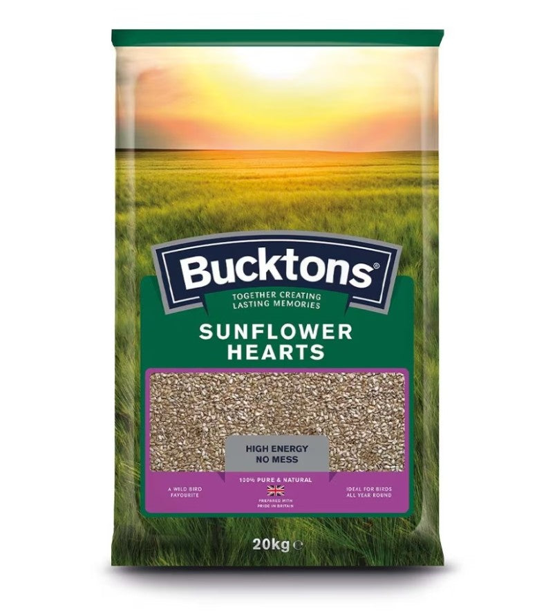 Bucktons Sunflower Hearts 20kg