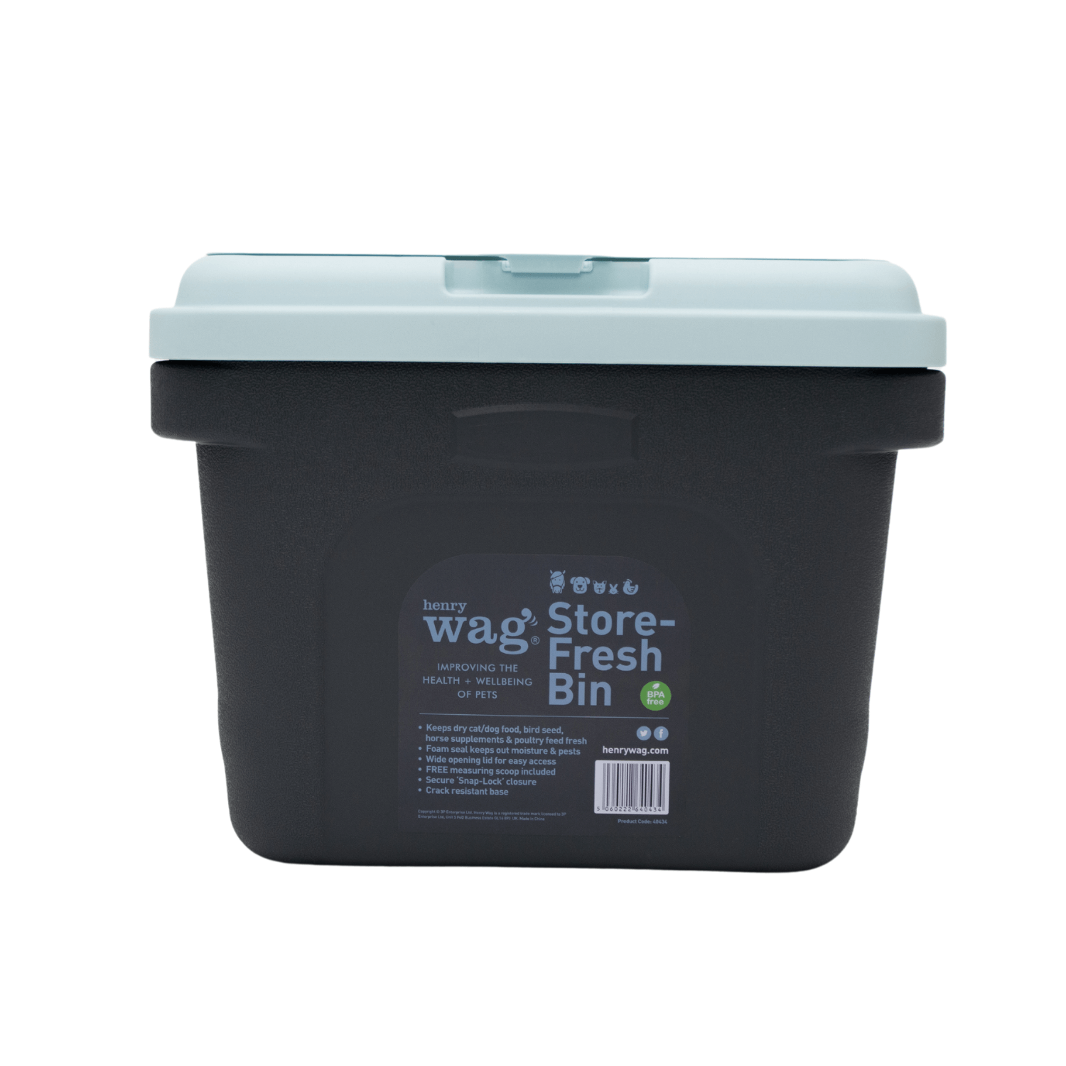 Henry Wag Store Fresh 7.5Kg Grey/Blue