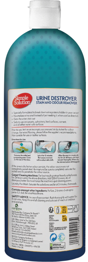 Simple Solution Urine Destroyer 1L