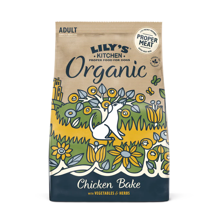 Lily's Kitchen Organic Chicken Bake with Veg & Herbs 1kg