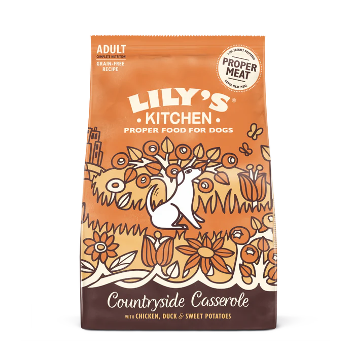Lily's Kitchen Countryside Casserole Chicken & Duck Grain Free Dog 1kg