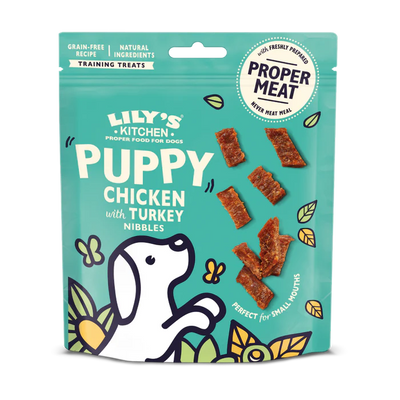 Lily's Kitchen Puppy Nibbles Chicken & Turkey 70g