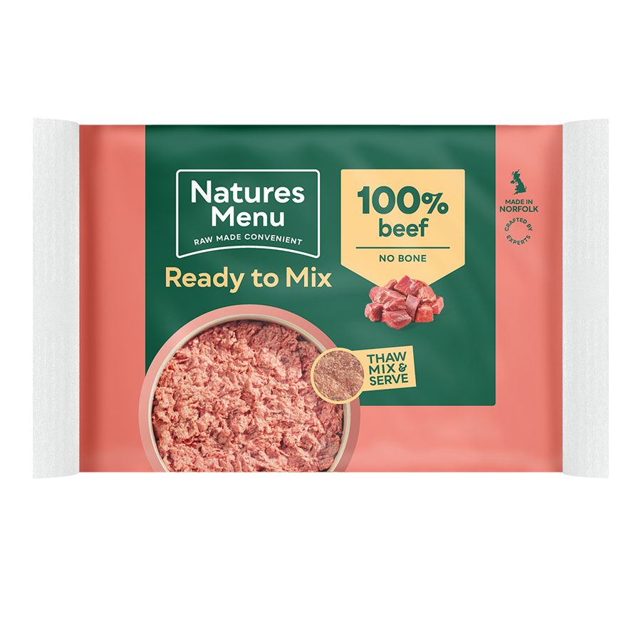 Natures Menu Raw Beef Block 400g