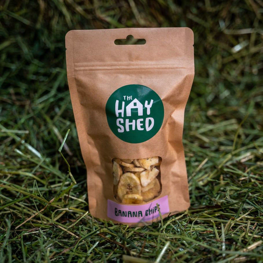 The Hay Shed Banana Chips 100g