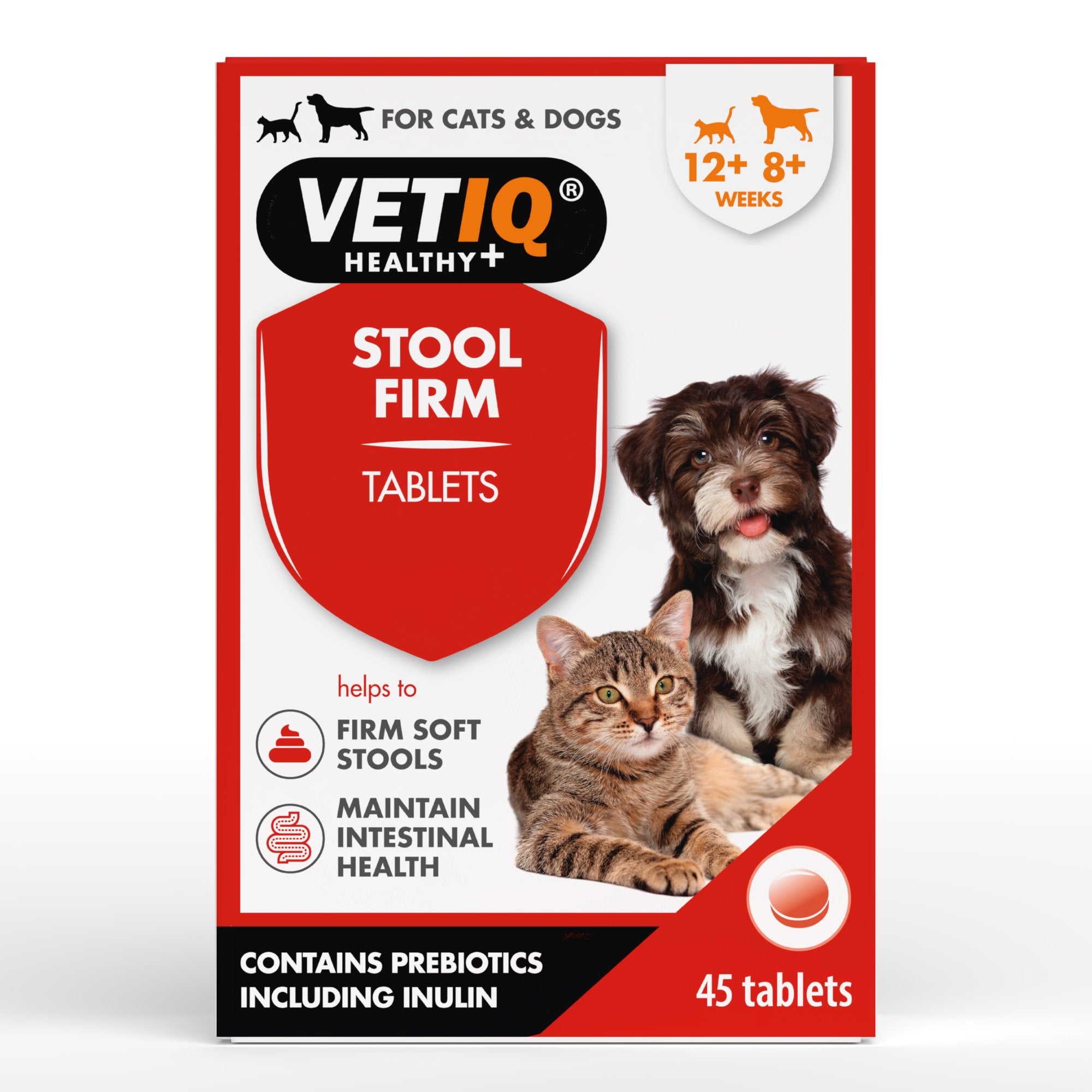 VetIQ Stool Firm Tablets 45 Tablets
