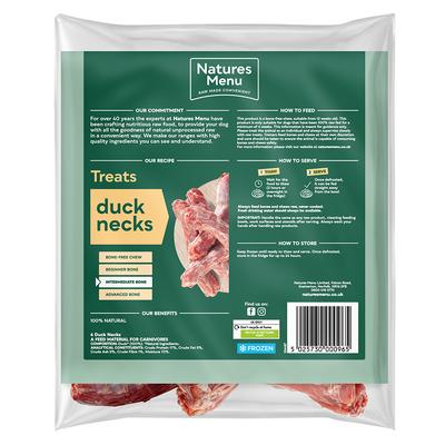 Natures Menu Raw Chews Duck Necks 6 Pack