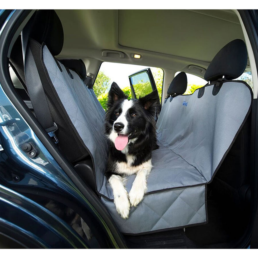 Henry Wag Car Hammock Grey & Black