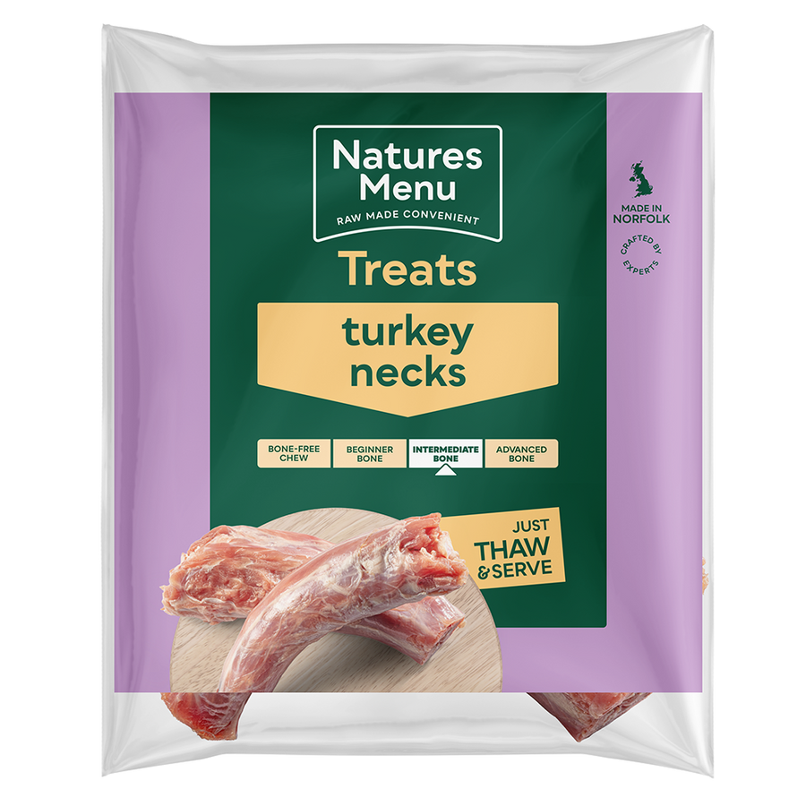 Natures Menu Raw Chews Turkey Necks 2 Pack