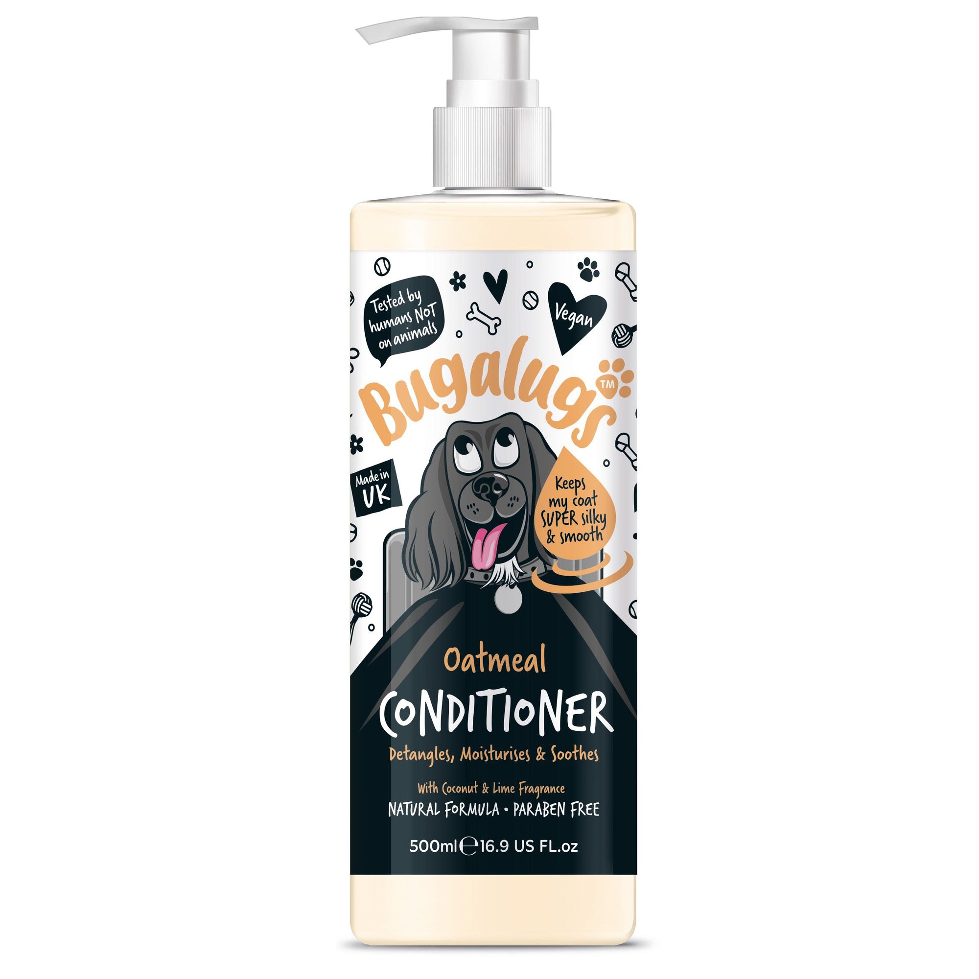 Bugalugs Coconut & Lime (Oatmeal) Conditioner 500ml