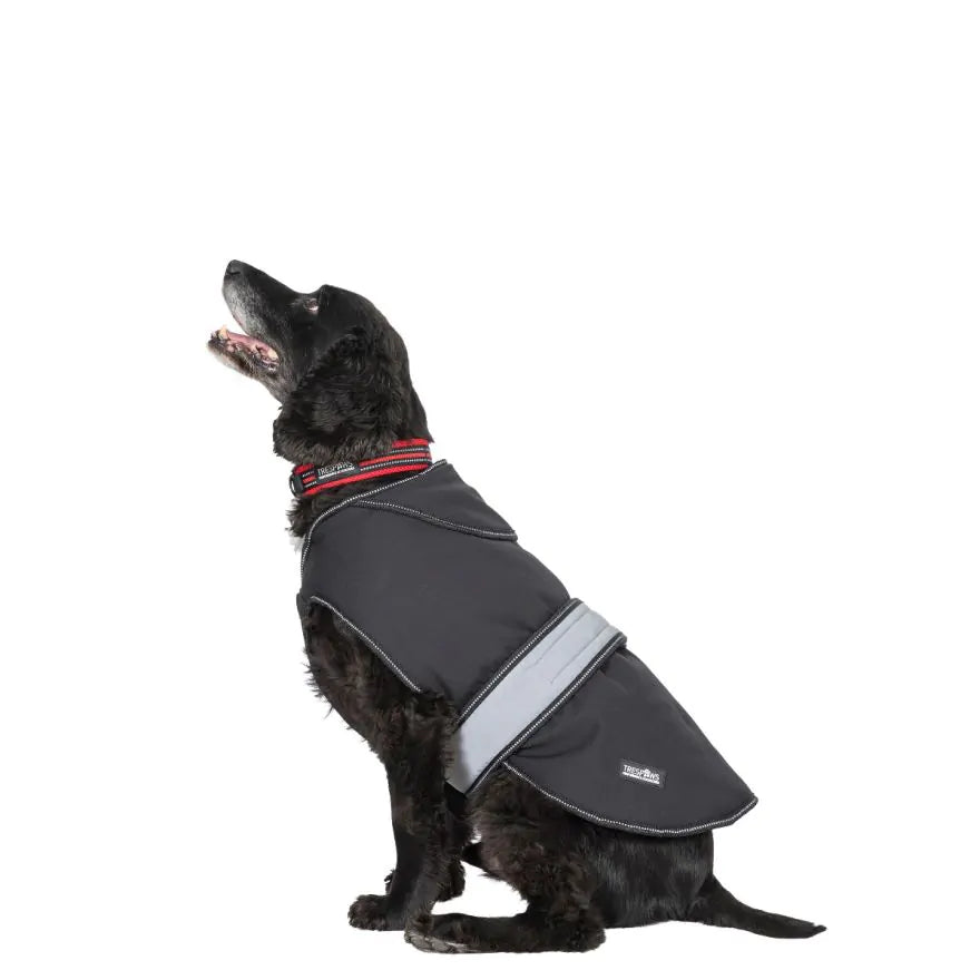 TresPaws Butch Softshell Coat Black