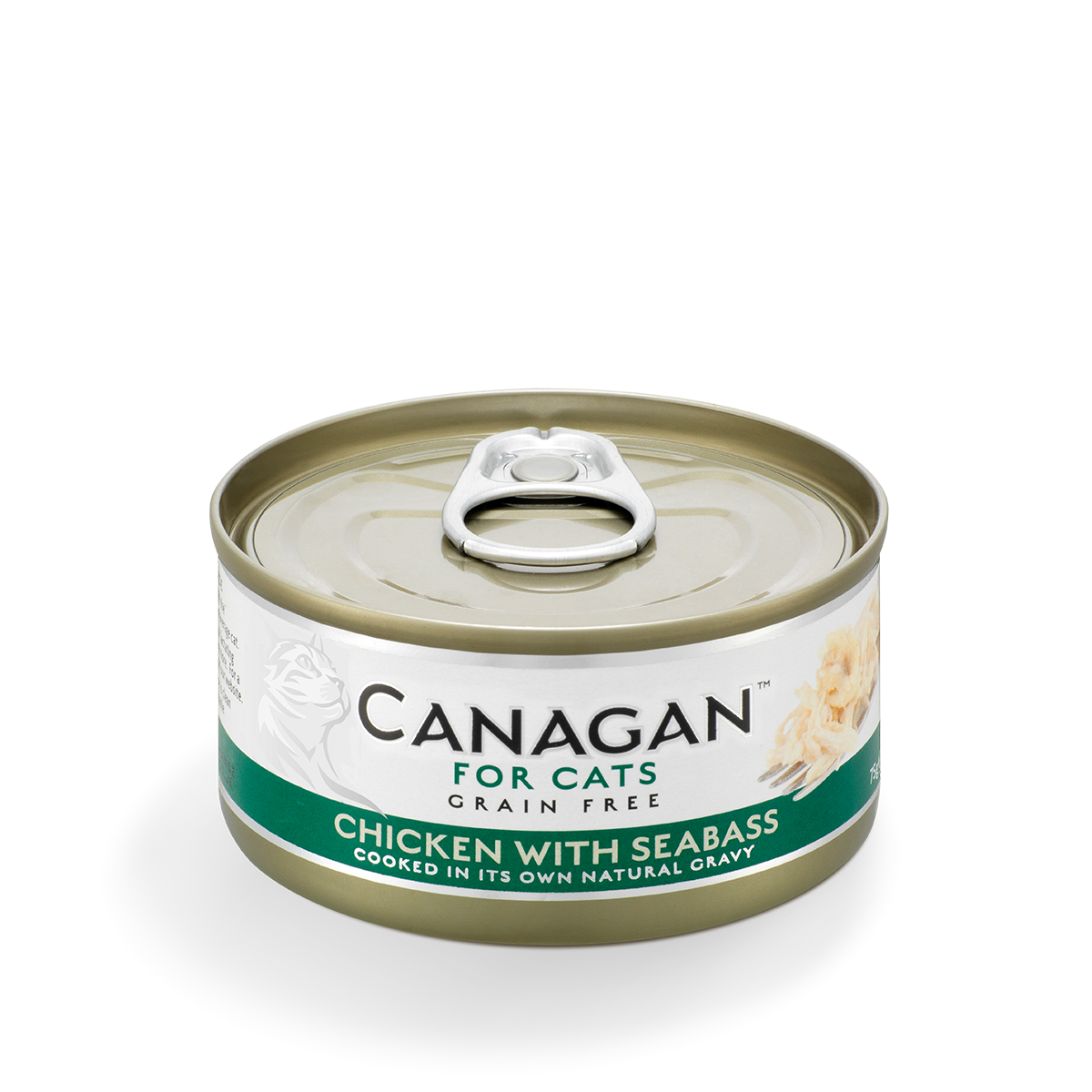 Canagan Chicken with Seabass Cat 75g