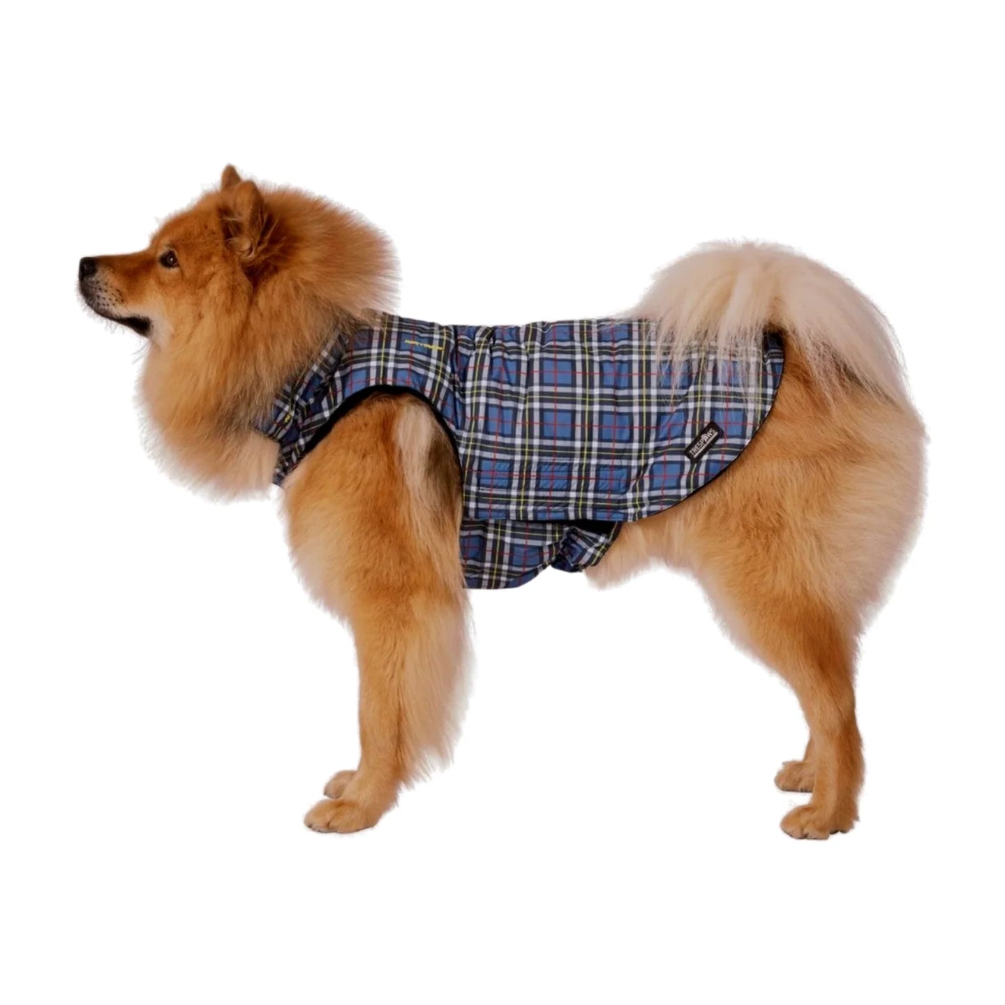 Charly Printed Dog Rain Coat XL Tartan