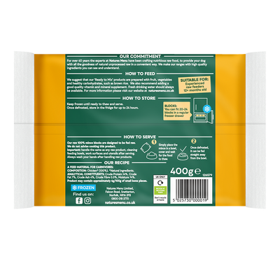 Natures Menu Mince Chicken 400g