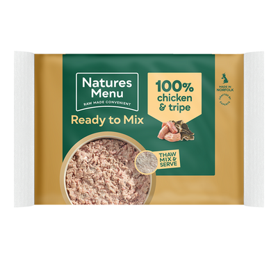 Natures Menu Mince Chicken And Tripe 400g