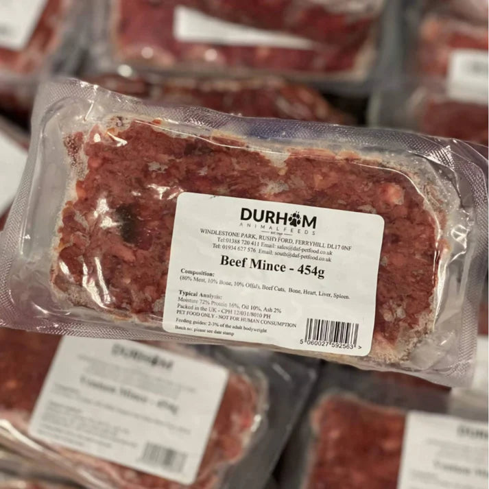 Durham feeds Beef Mince 454g