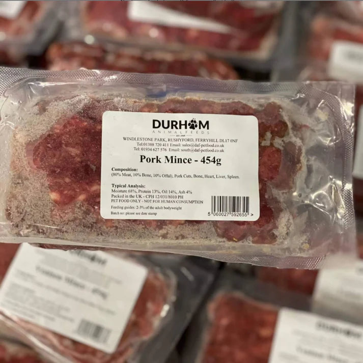 Durham feeds Pork Mince 454g