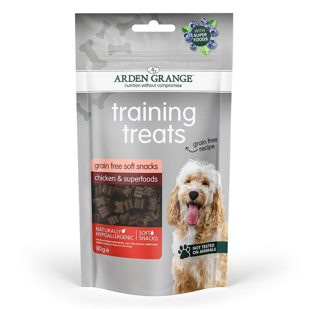 Arden Grange Training Treats Grain Free Chicken and Superfoods 80g