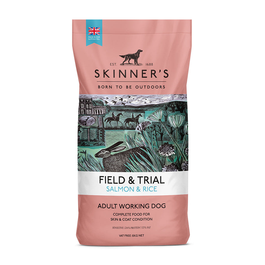 Skinners Field And Trial Salmon And Rice 15kg