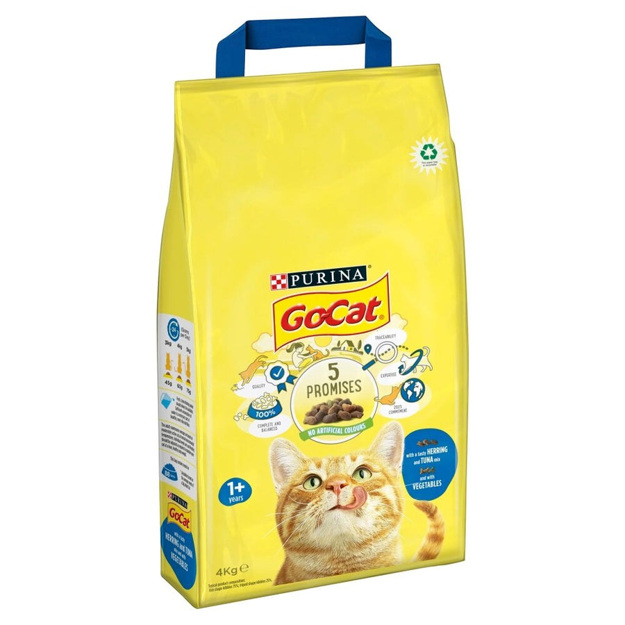 Go Cat Tuna Herring & Veg 4kg