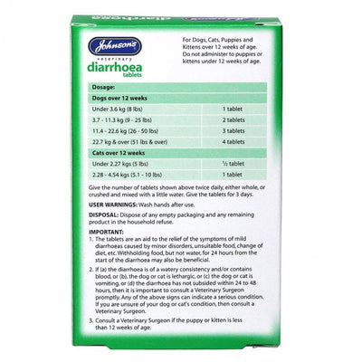 JVP Diarrhoea Tablets 12 Pack