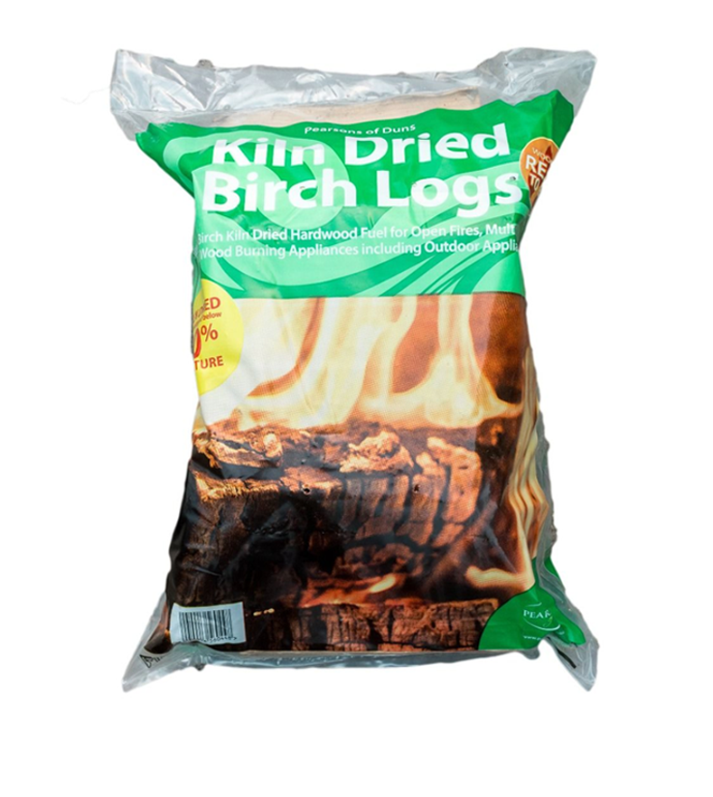 Hardwood Birch Logs Bag