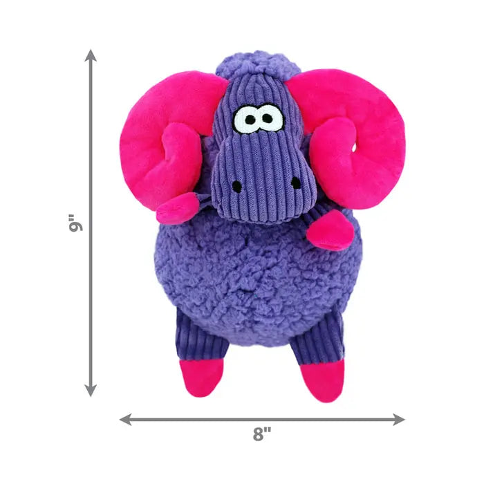 KONG Sherps Floofs Big Horn Dog Toy