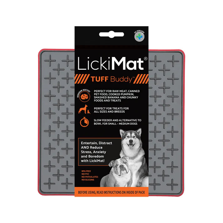 Licki Mat Buddy Tuff Red