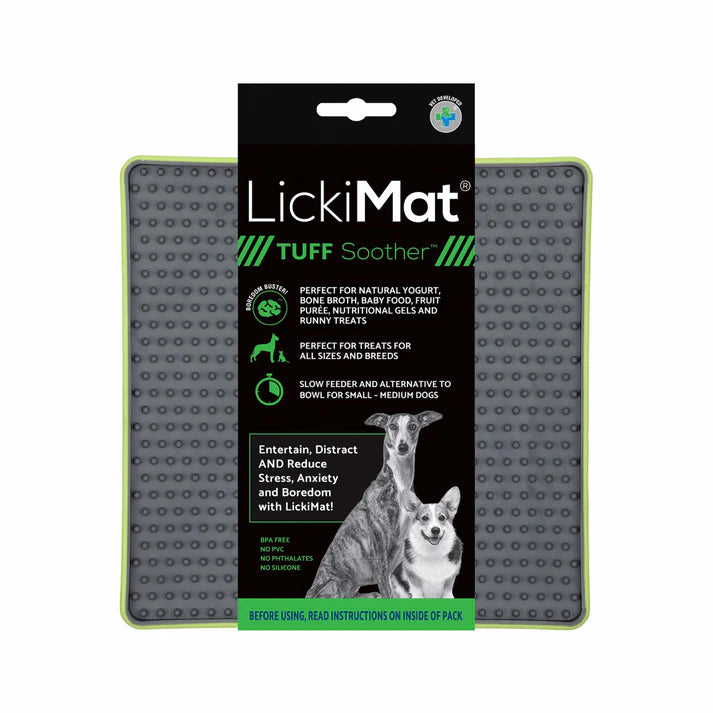 Licki Mat Tuff Soother Green