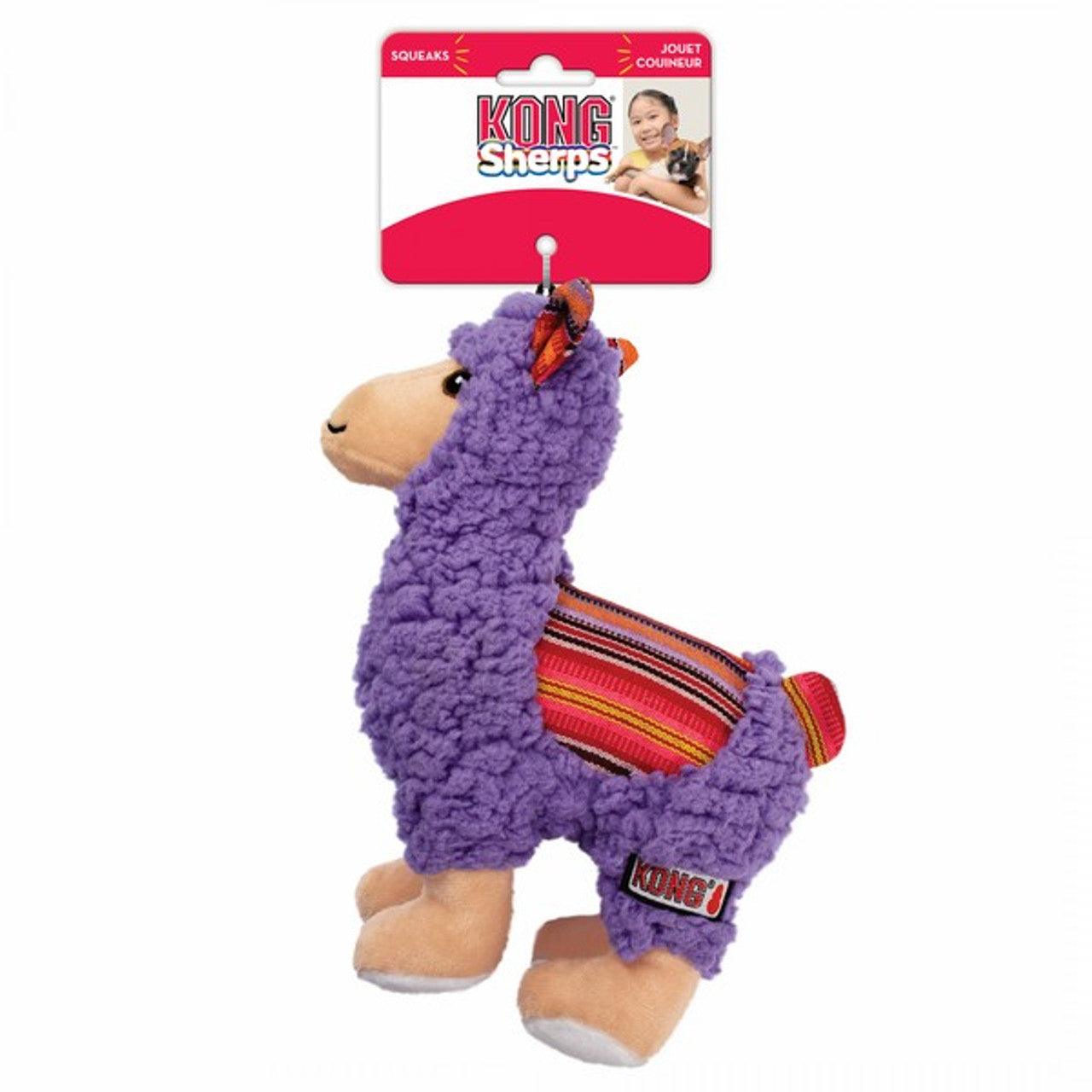 Kong Holiday Sherps Llama Medium