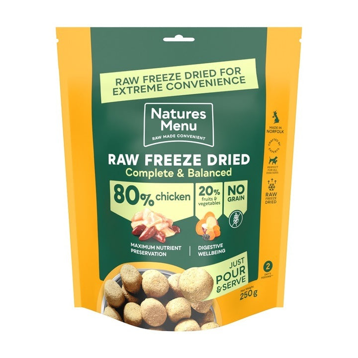 Natures Menu Freeze Dried Complete 80/20 Chicken 120g
