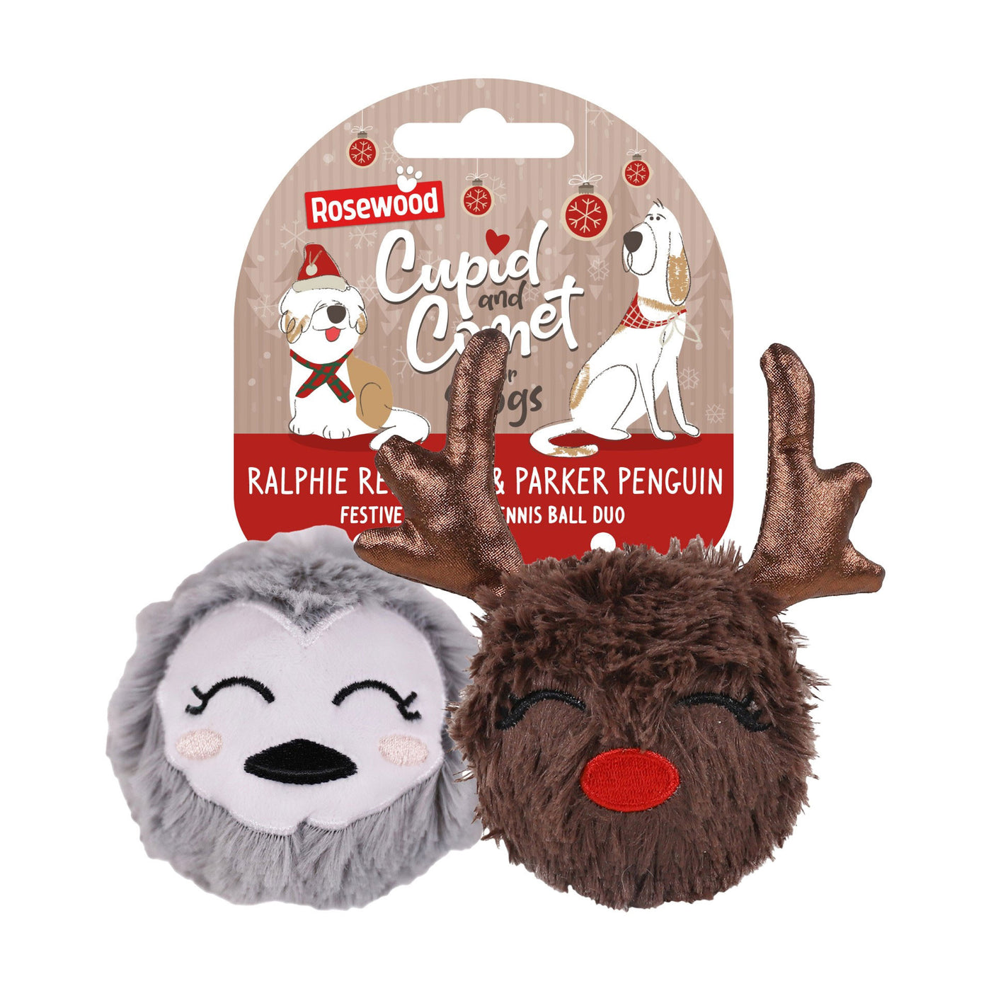 Ralphie Reindeer And Parker Penguin
