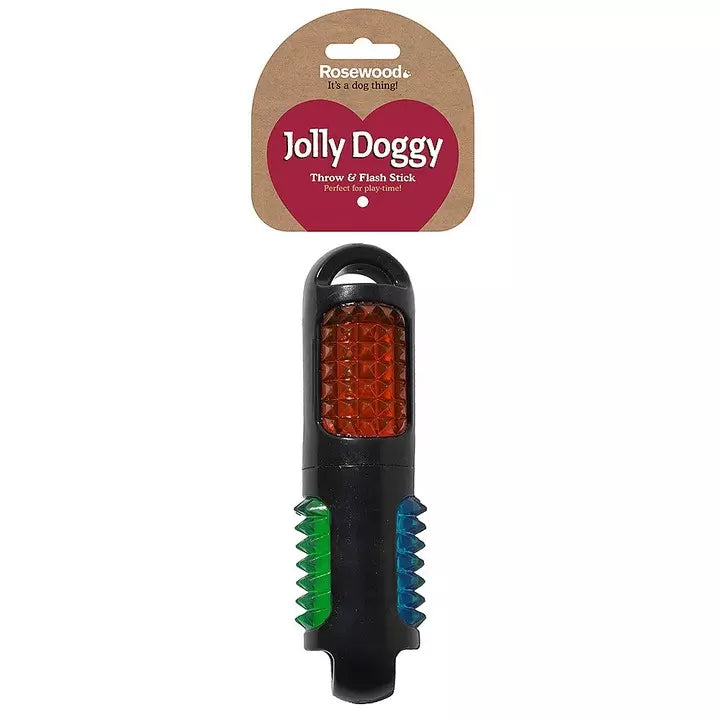Rosewood Jolly Doggy Throw & Flash Stick