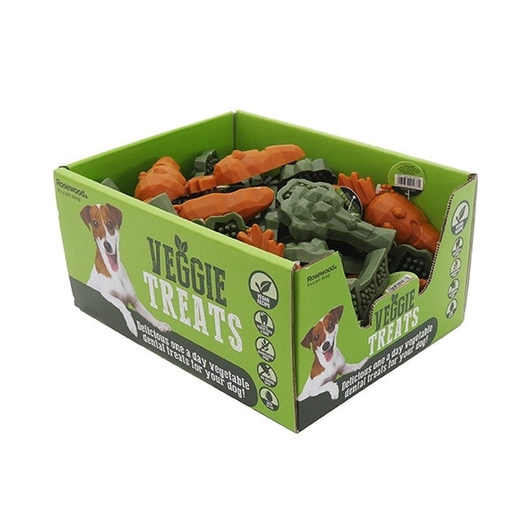 Veggie Dog Treats Carrot & Broccoli 52g