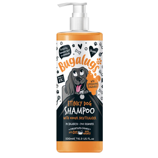 Bugalugs Stink Dog Odour Control Shampoo 250ml