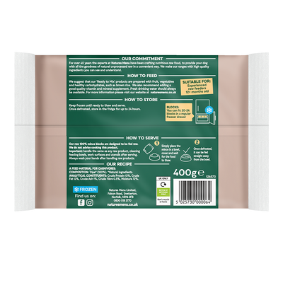 Natures Menu Mince Tripe 400g