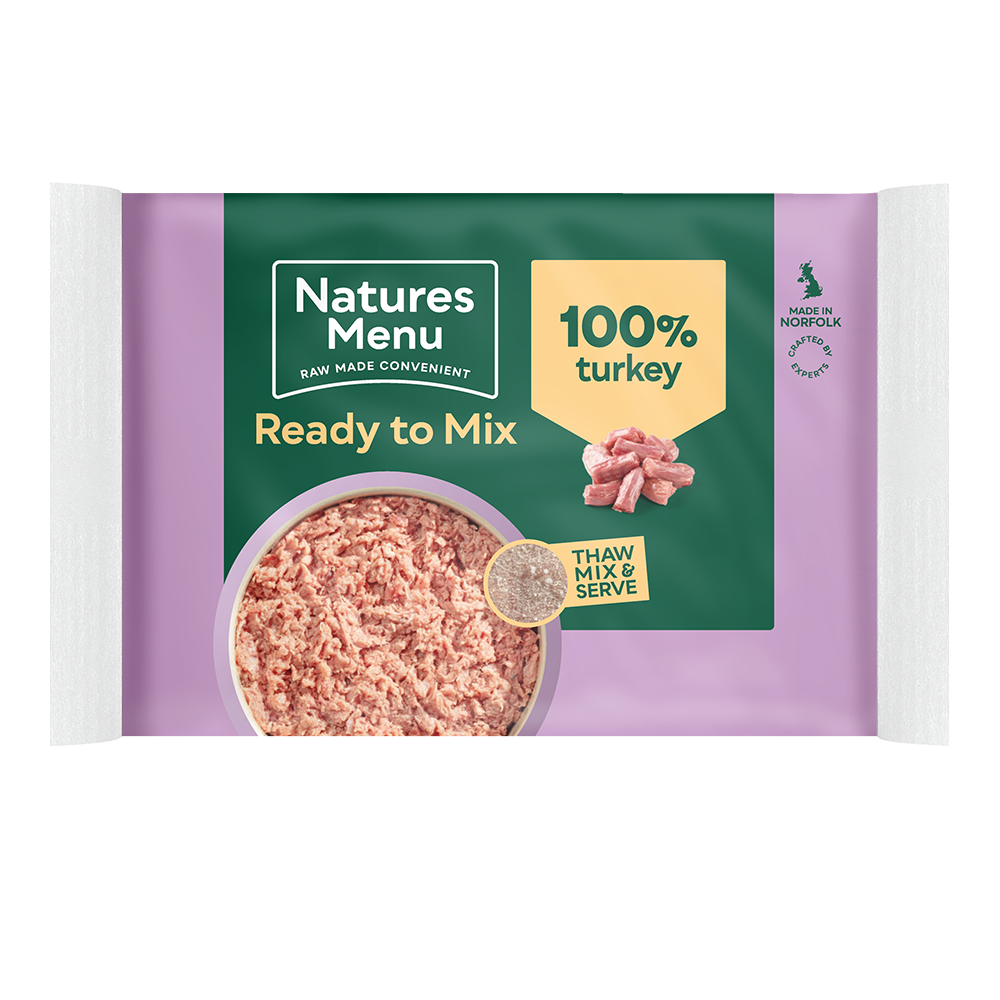 Natures Menu Raw Turkey Block 400g