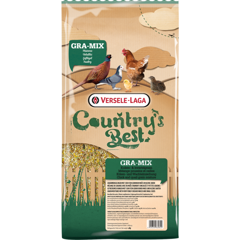 Country's Best Gra-Mix Chick & Quail 4kg