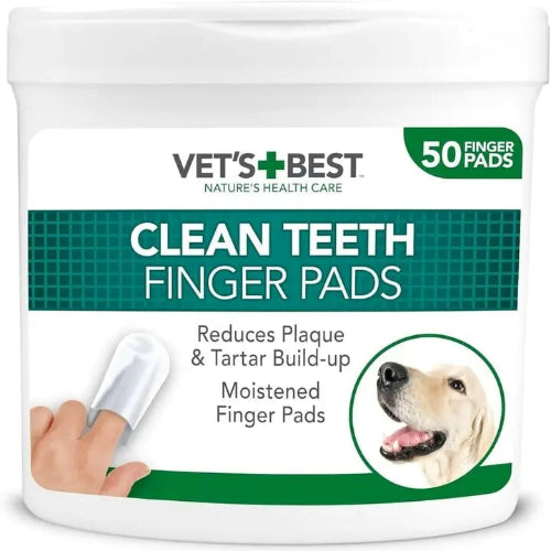 Vets Best Dental Finger Pads 50pk